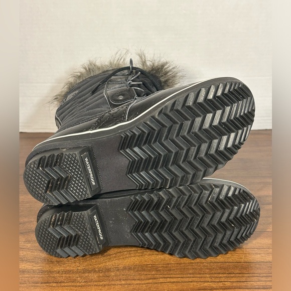 Sorel Tofino II Black NL2332-010 Women's Sz 6 Winter Snow Waterproof Boots - Picture 4 of 7
